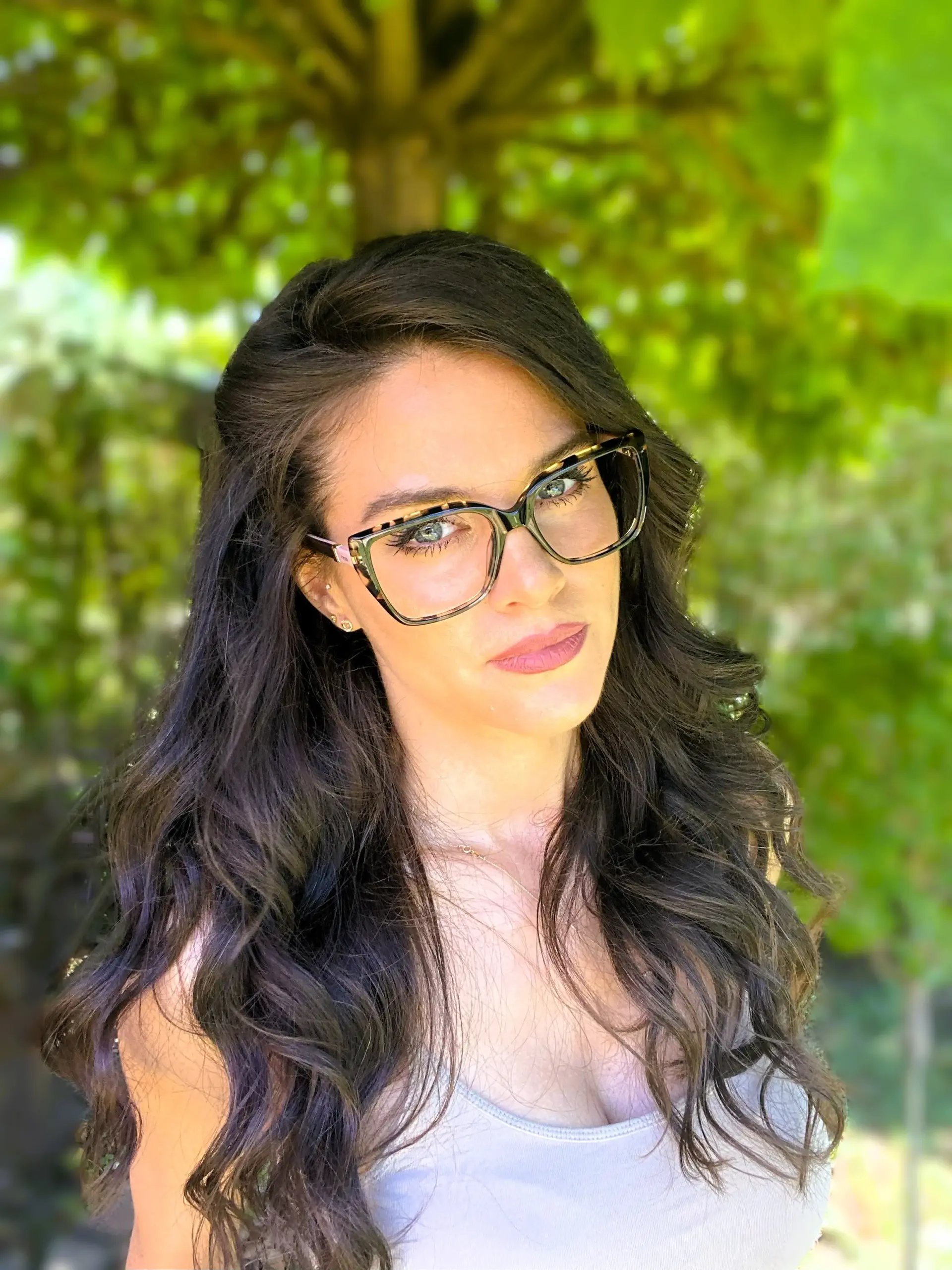 Frido barna rózsaszín2 Női szemüvegkeret F11632-01 - Image 1