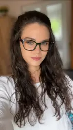 Női szemüvegkeret MC1076-01 Clip-on napszemüveg előtéttel - Image 2