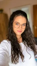 Női szemüvegkeret PGO7340B Clip-on napszemüveg előtéttel - Image 5