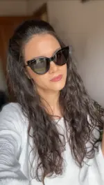 Női szemüvegkeret PGO7412A Clip-on napszemüveg előtéttel - Image 3