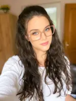 Női szemüvegkeret PGO7430B Clip-on napszemüveg előtéttel - Image 6