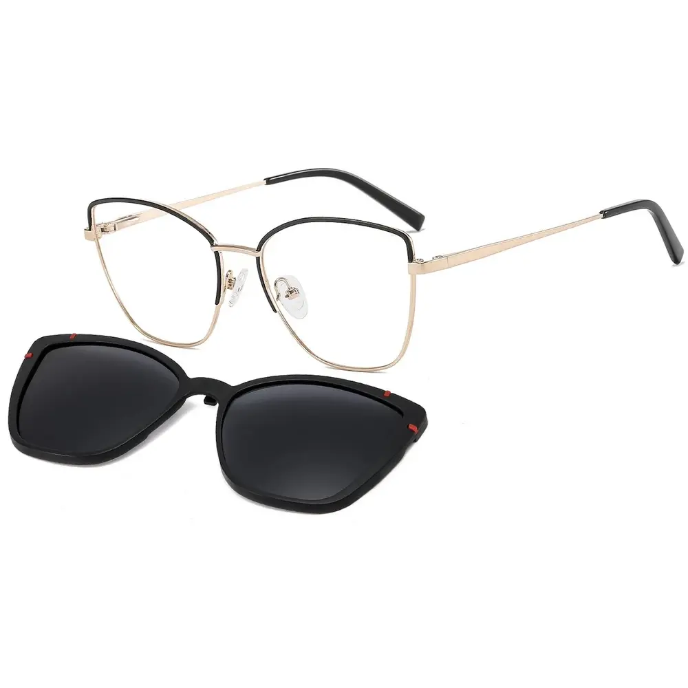 ZB23109-C1 Női szemüvegkeret ZB23109 c1 Clip-on napszemüveg előtéttel - Image 1