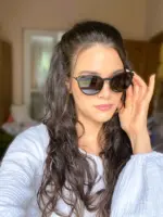 Női szemüvegkeret ZB83089 c4 Clip-on napszemüveg előtéttel - Image 4